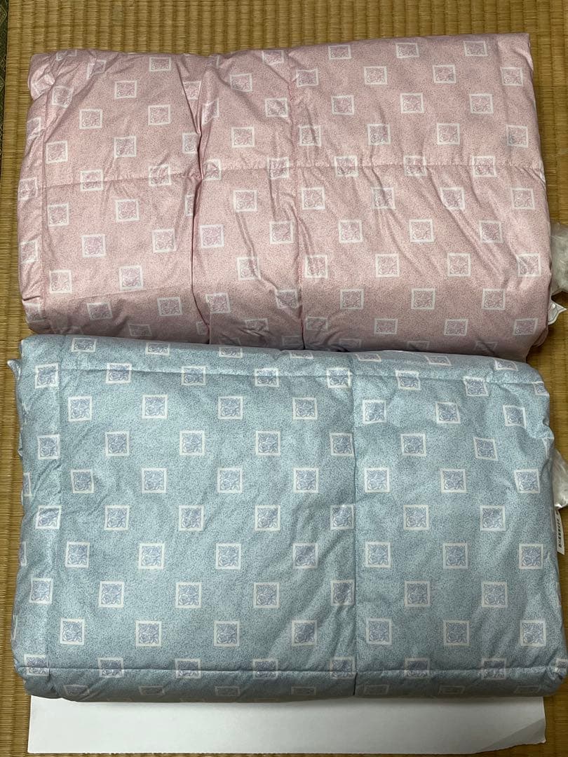羽根掛布団(フェザーケット)2枚組　150×200cm フェザー90% 西川