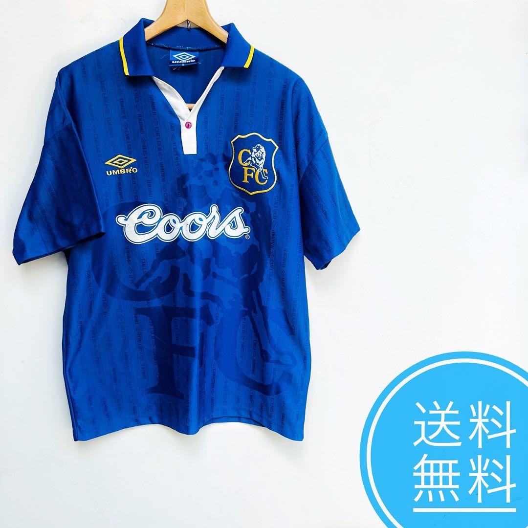 【送料無料❗️激レア90s❗️】95〜96チェルシー ビンテージ ユニフォーム L