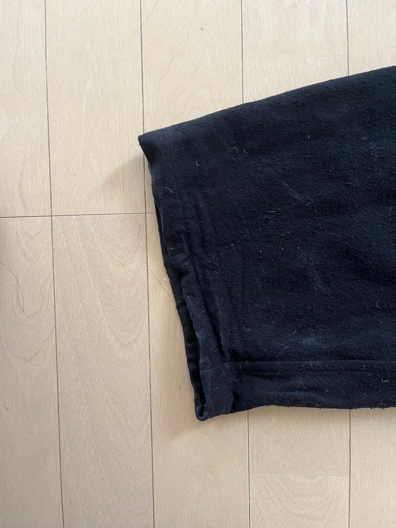 comoli シルクネップドローストリングパンツ　23ss size3