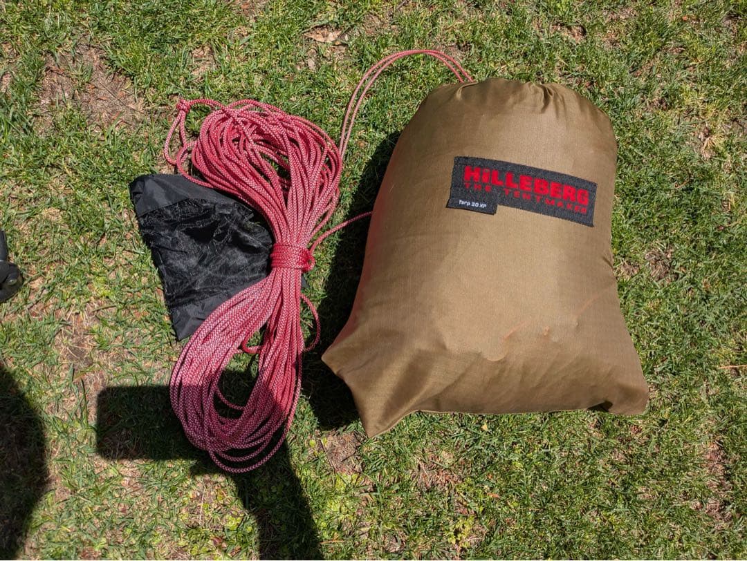 【美品】hilleberg tarp 20xp タープ20xp （出品A）