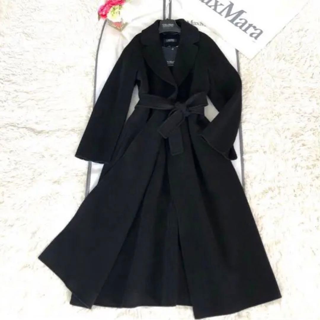 新品タグ付【'S MAX MARA】38ESTURIAクチートアマーノ　ブラック