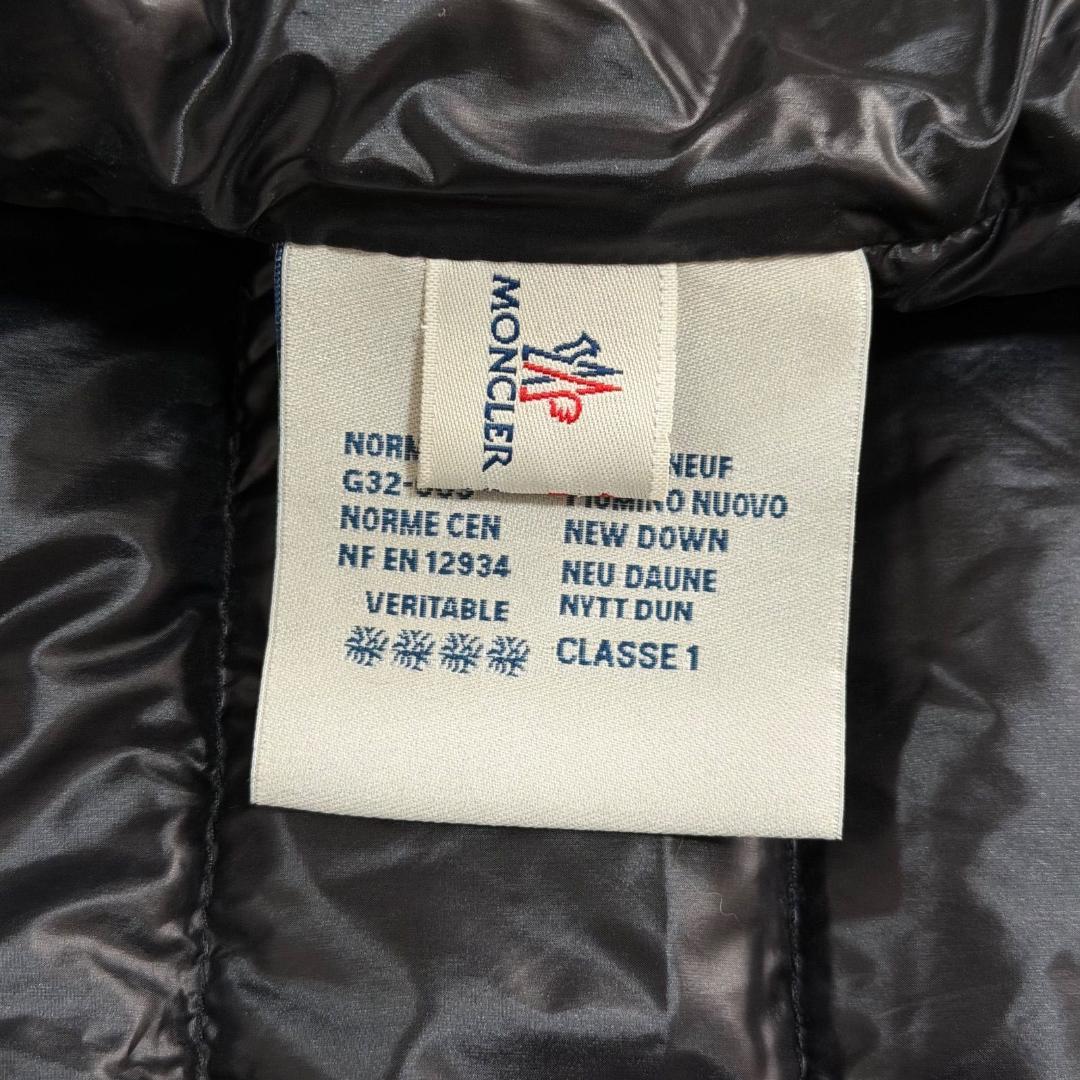15515✨MONCLER GUI ダウンベスト ナイロン ブラック