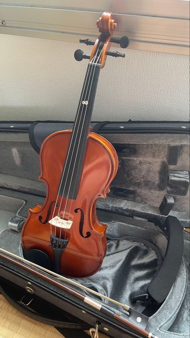 Yamaha Braviol V5SC バイオリンセット 1/4サイズ,顎当て付