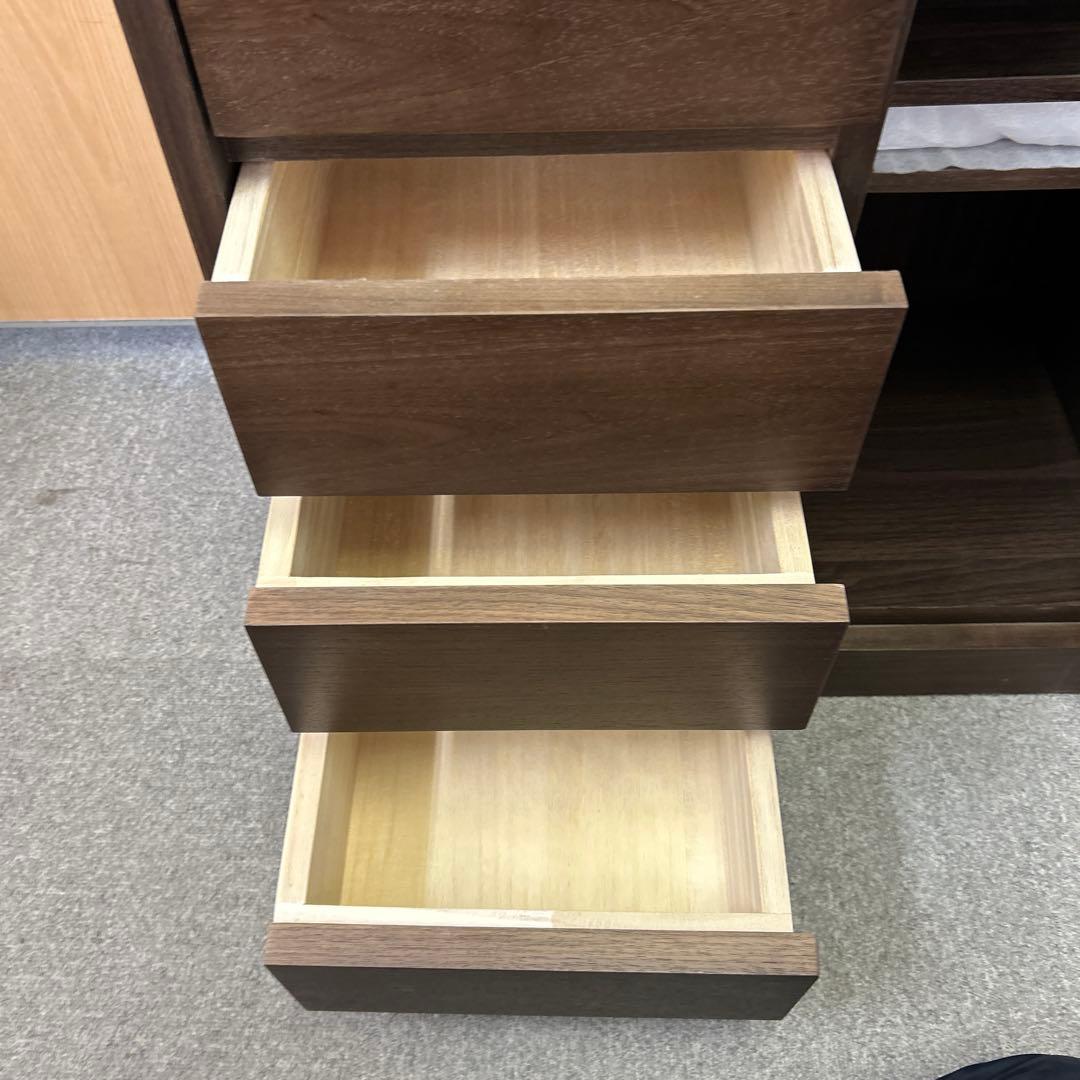★未使用訳あり★キャビネット 新城家具 アキレア ウォールナット