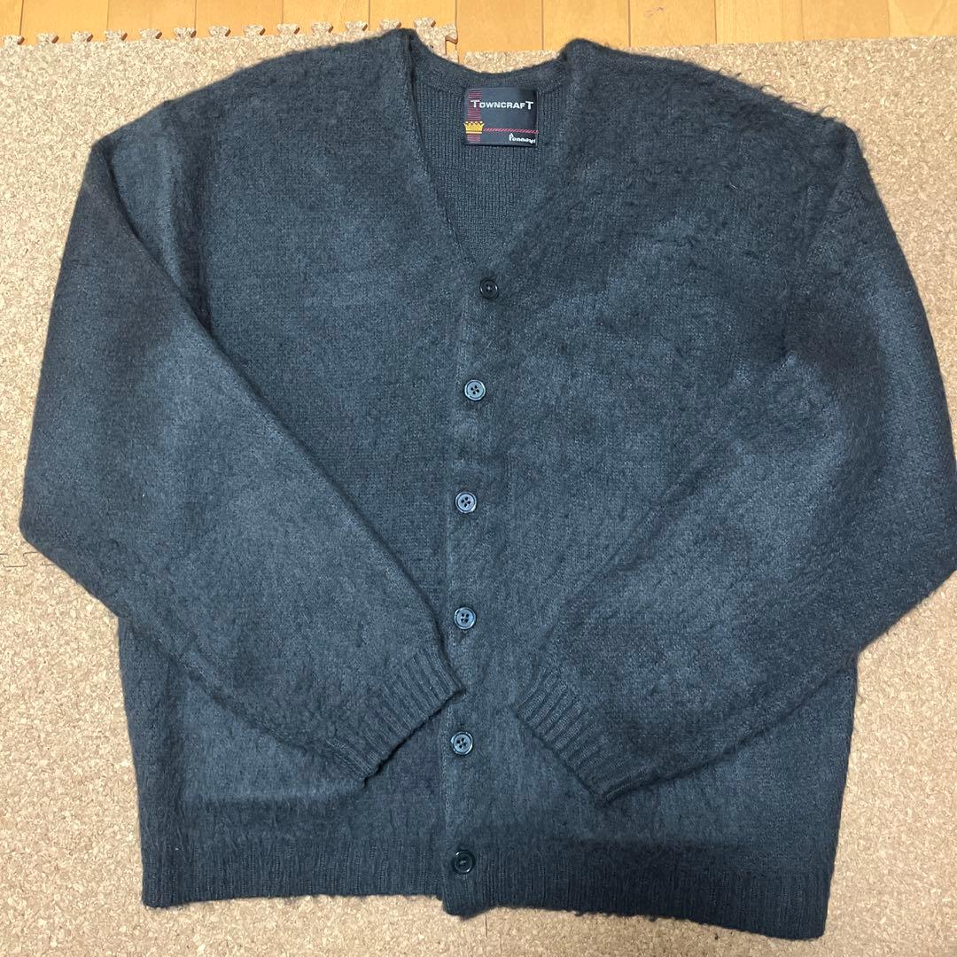 TOWNCRAFT アクリルカーディガン