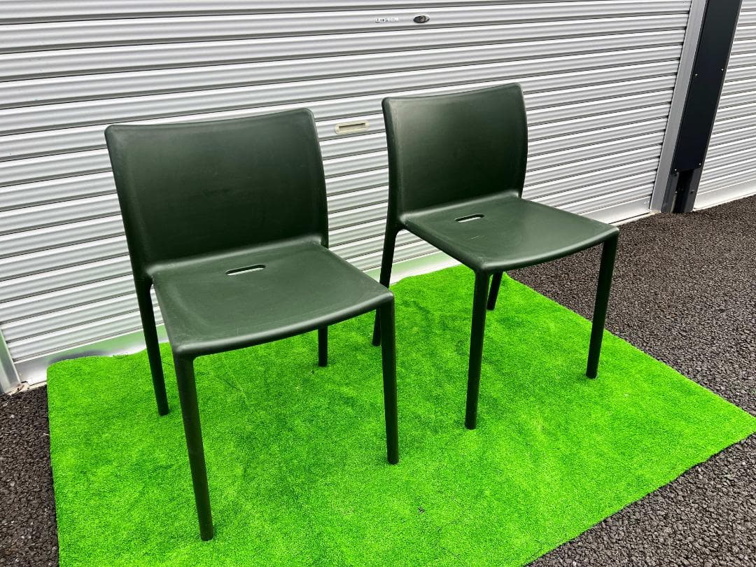 MAGIS/マジス Air-Chair/エアチェア 濃グリーン×2脚 イタリア