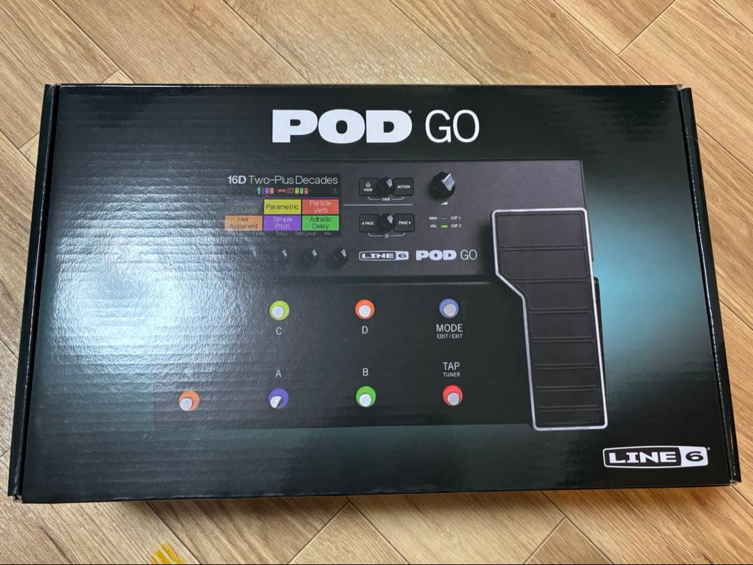 【ほぼ新品美品】LINE 6 POD GO ギターエフェクター
