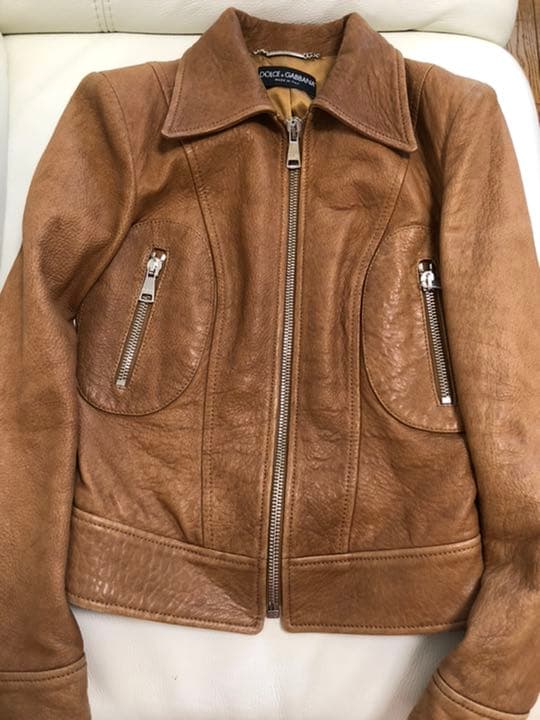 ライダースジャケット レザージャケット　ドルチェ&ガッバーナ