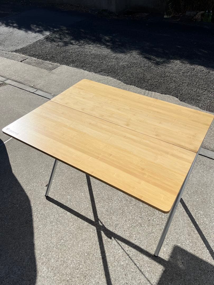 スノーピーク　ワンアクションテーブル竹 LV-010TR