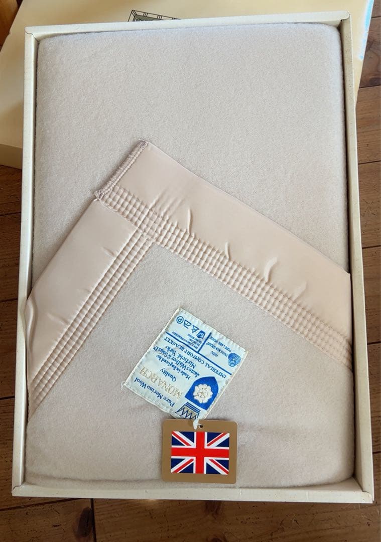 MONARCH（モナーク） 英国製のメリノウール100％毛布