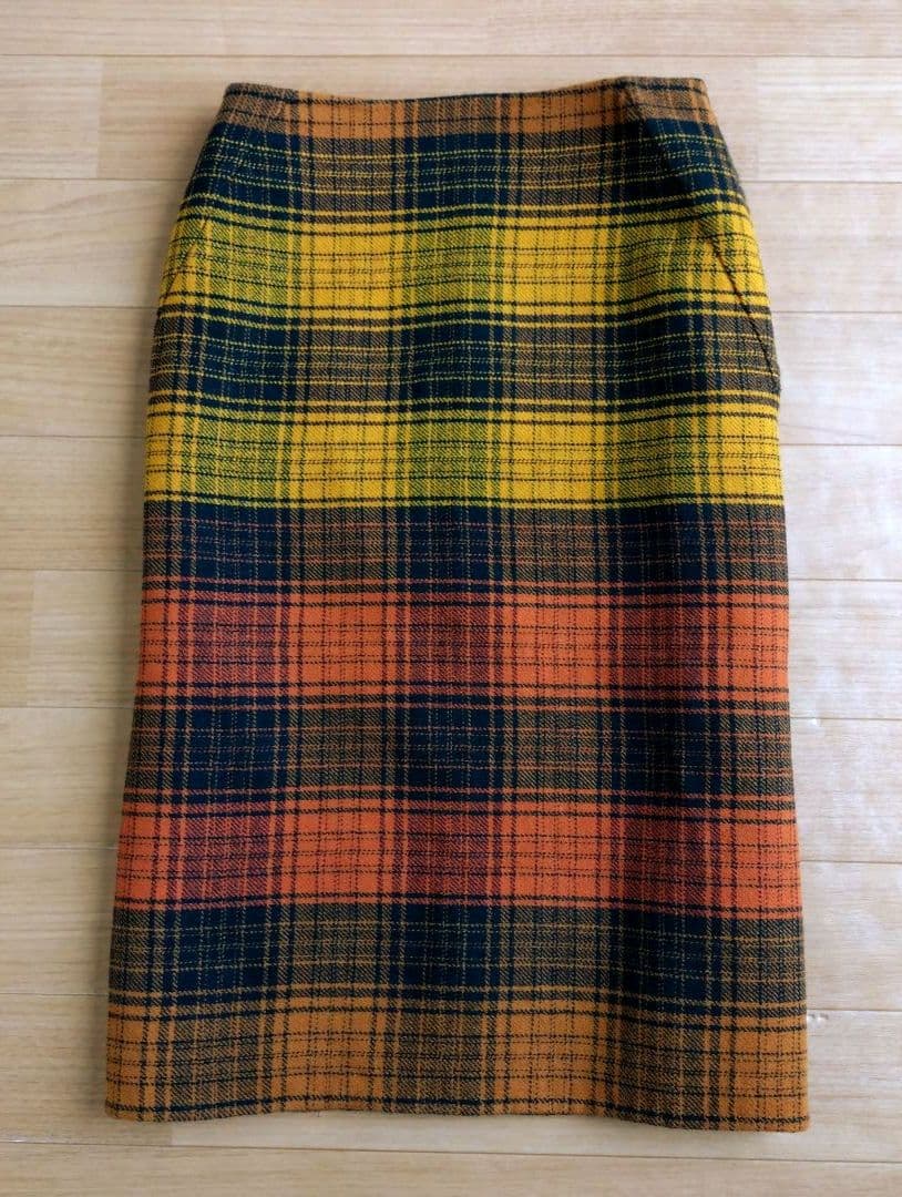 Bottega Veneta ボッテガベネタ チェックウールスカート