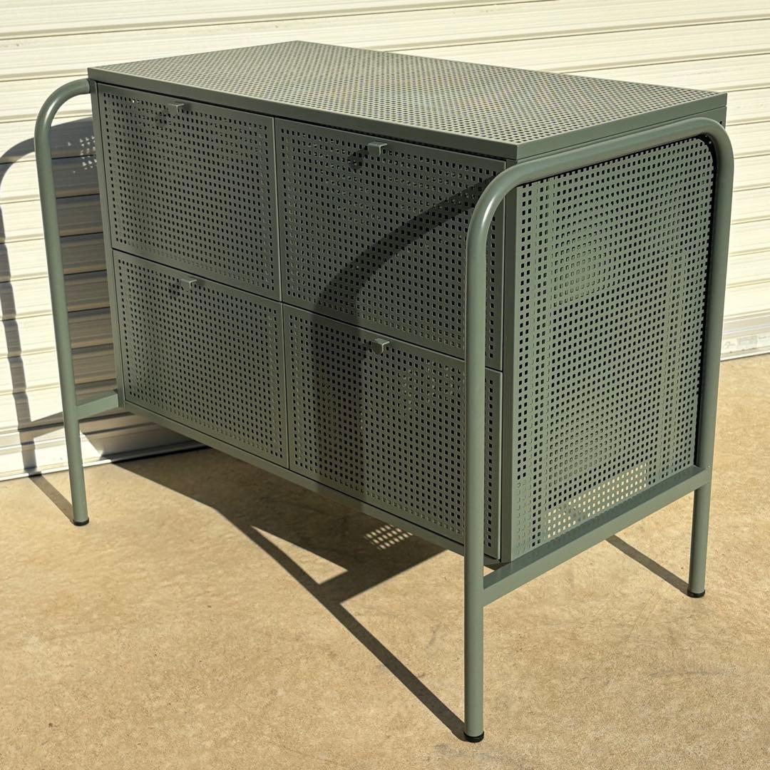 IKEA NIKKEBY ニッケビー スチールラック ワゴン 廃番 イケア