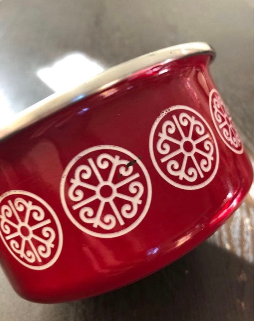 【希少】西ドイツ　ASTA ヴィンテージ　ホーロー鍋　3点セット　1970年代