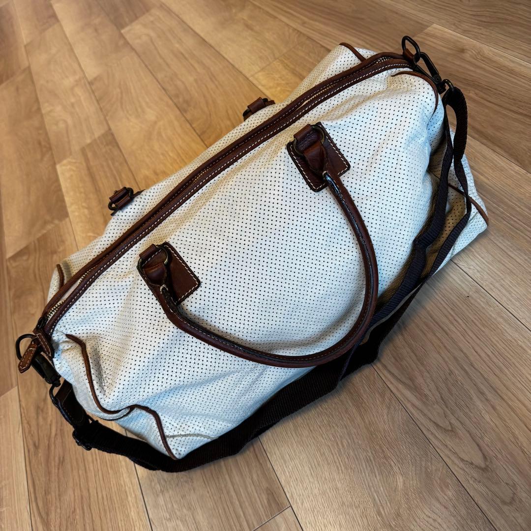 パンチングレザー ボストン ユナイテッドアローズ