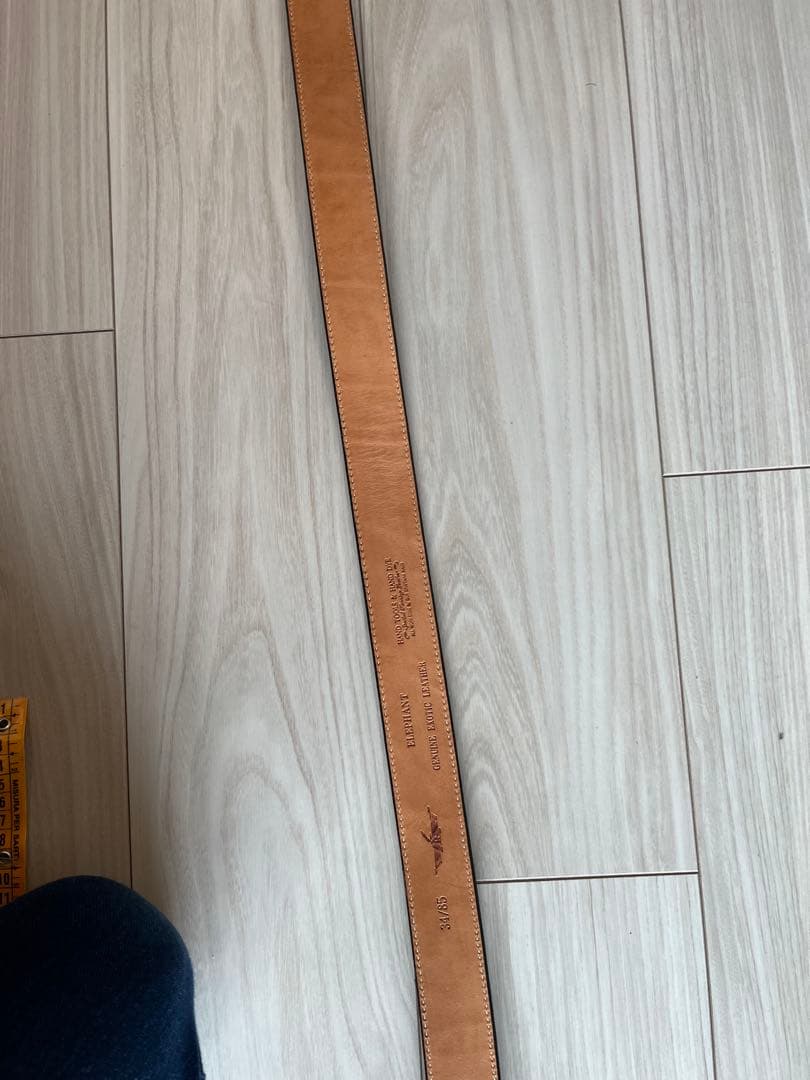 HAND TOOLS & HAND DYE FUNNY メンズ ベルト