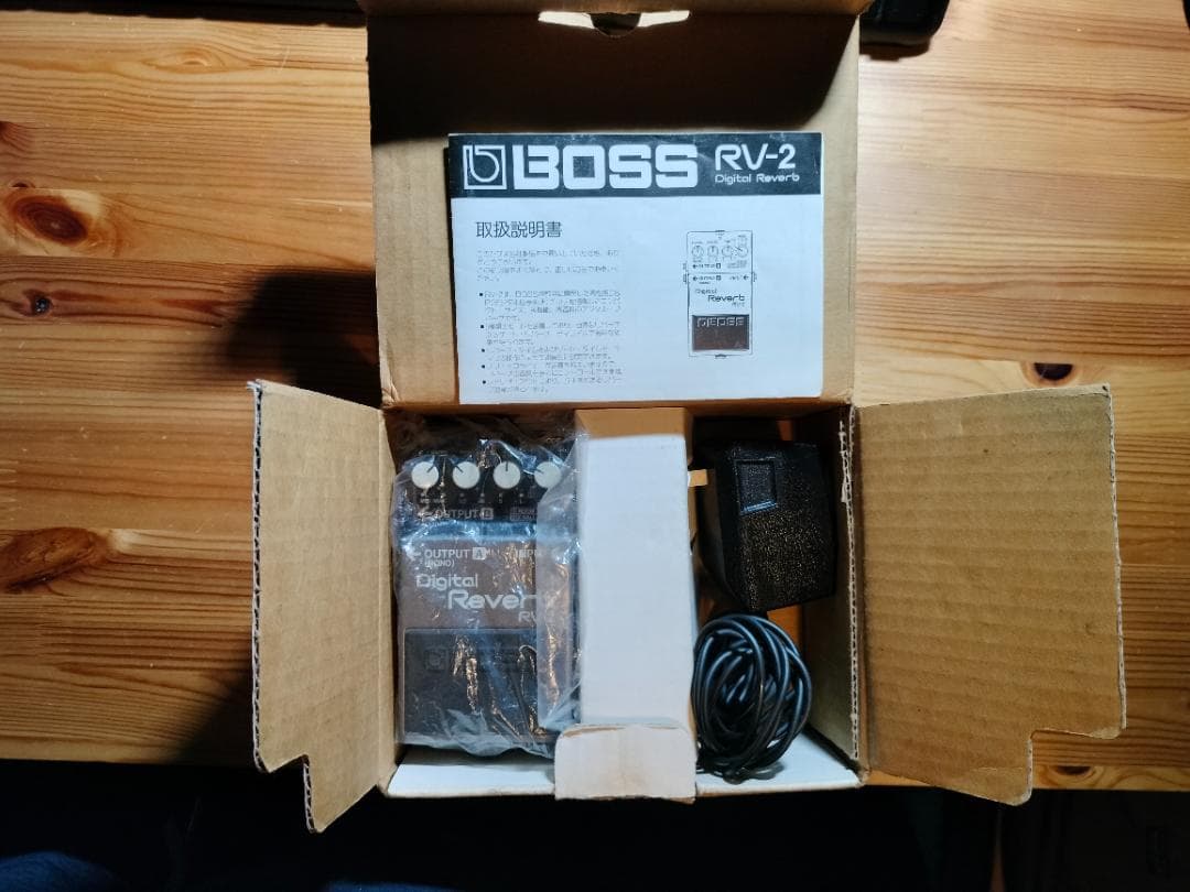 BOSS RV-2 初代デジタルリバーブ(1987年12月 日本製)