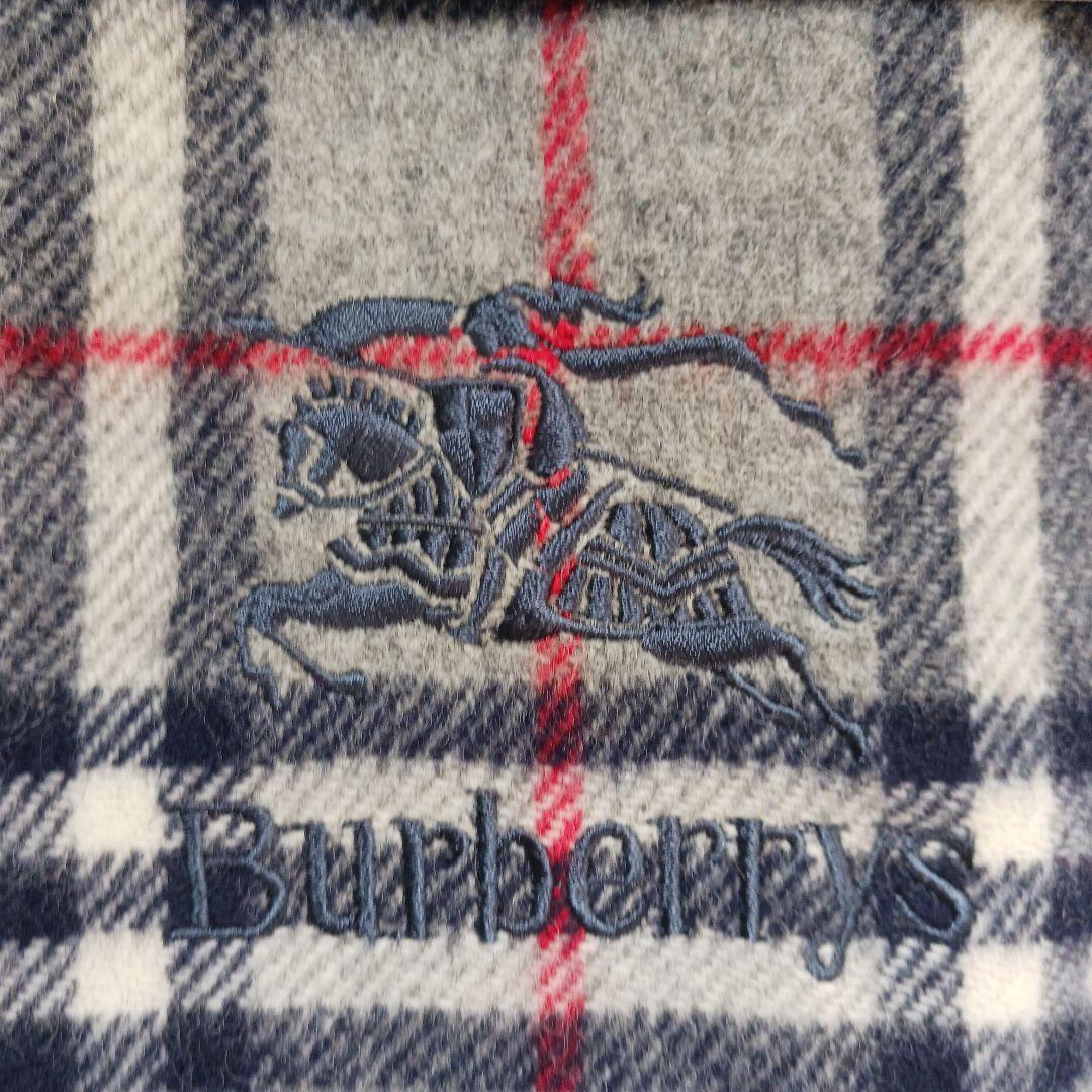 Burberrys　ひざ掛け　 ウール100%