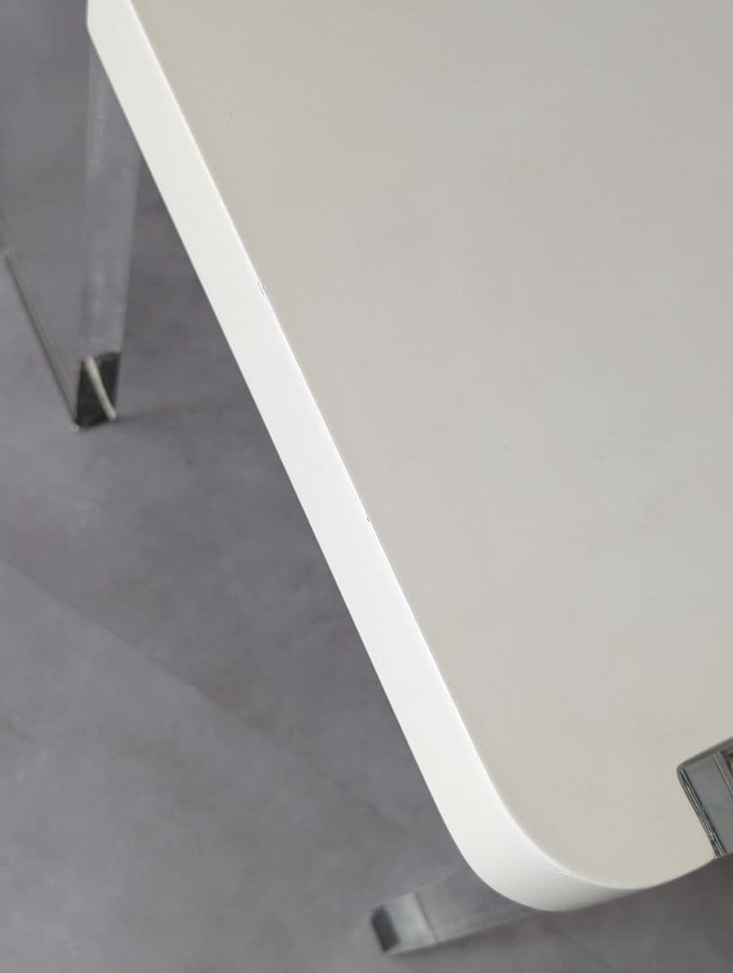 USED/スペースエイジ Y2K アクリルレッグ センターテーブル モダン