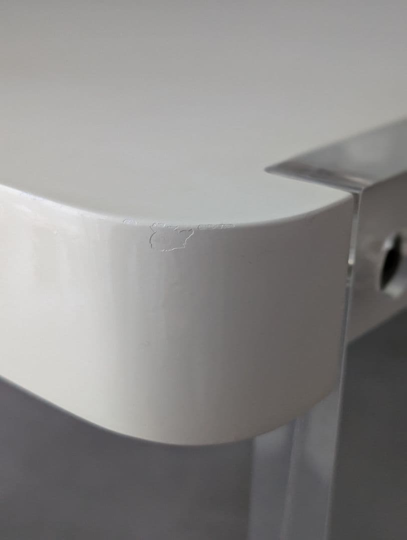 USED/スペースエイジ Y2K アクリルレッグ センターテーブル モダン