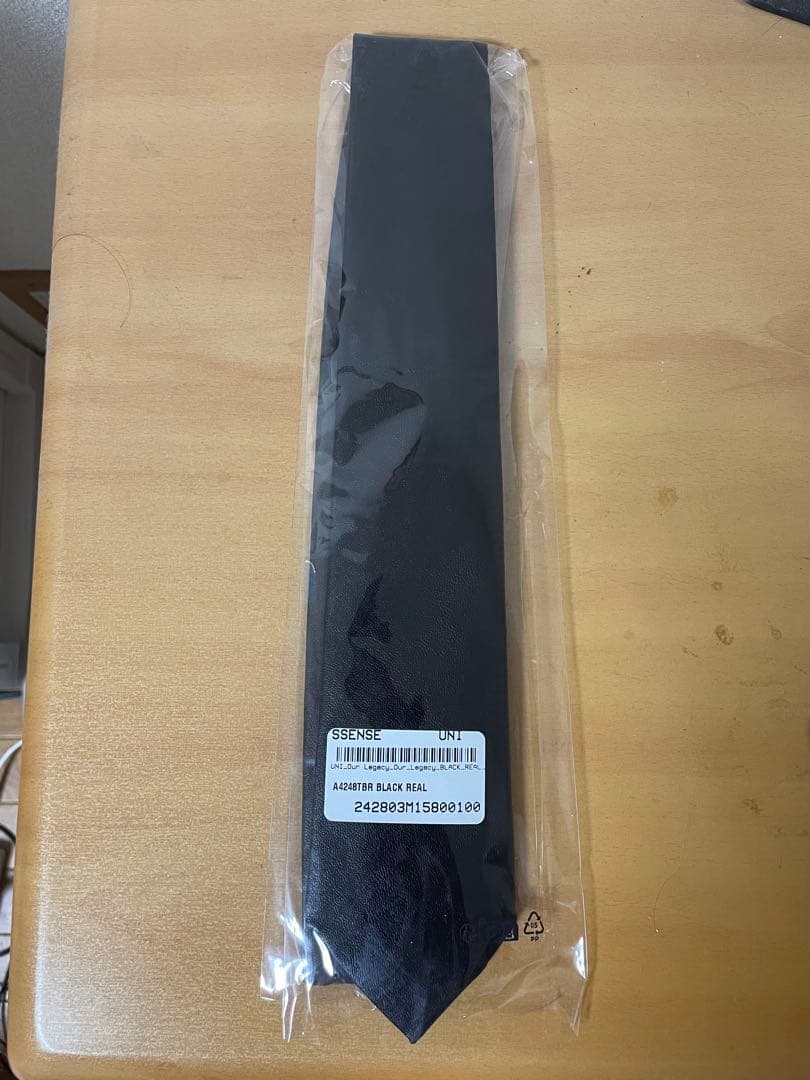 小物 Our Legacy TIE Black Real Fake Leather