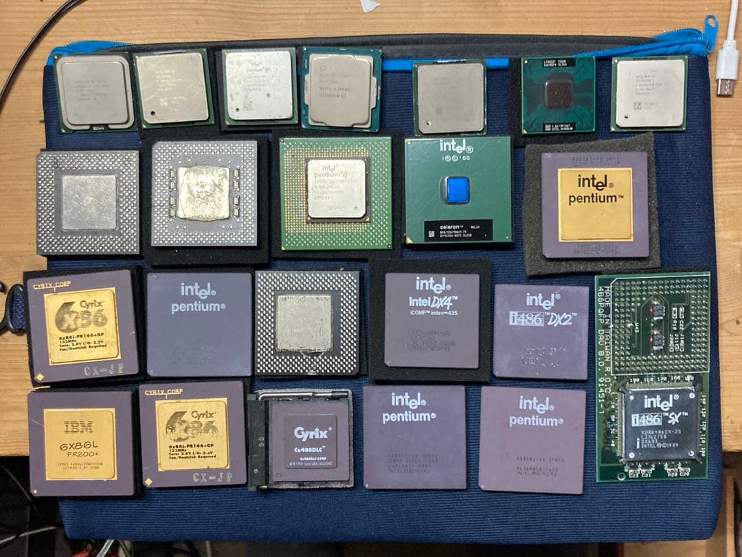 ド*ん様 昔のCPU　コレクションアイテムとして