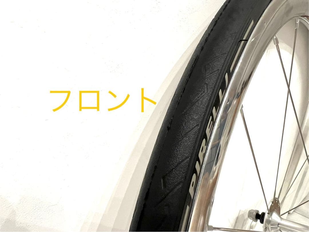 ピスト用希少DT-SWISS RR-511ポリッシュ加工　　ハブ&チタンコグ付