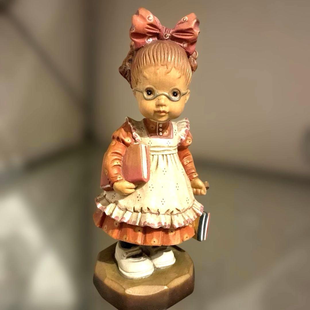 アンリ人形　ANRI サラ・ケイ　17㎝　　　　　【Off to school】