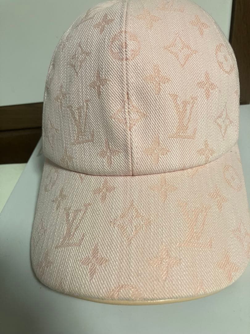 ルイヴィトン　モノグラムデニムキャップ