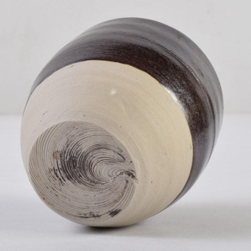 茶道具　古瀬戸　祖母懐茶入　銘清香　仕覆付　松尾流不染斎極め箱　V　8590