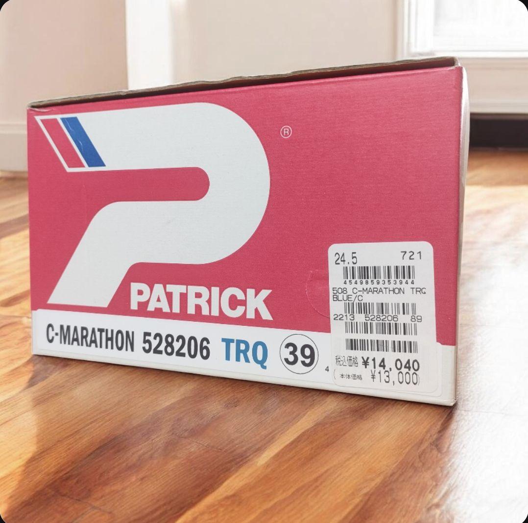 【未使用】PATRICK パトリック クール マラソン24.5cm メッシュ