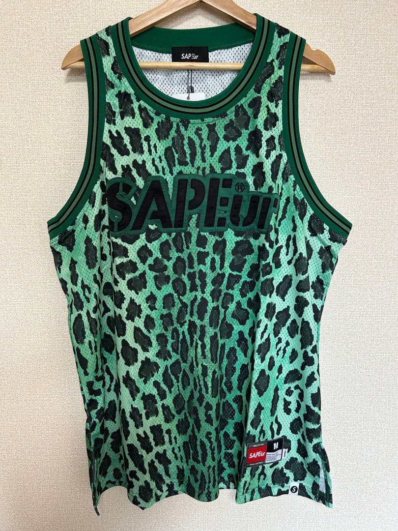 サプール レオパード柄 タンクトップ　Mサイズ
