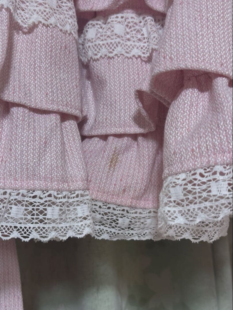 ね*❌様 AngelicPrettyおめかしDollジャケット&スカート(ピンク