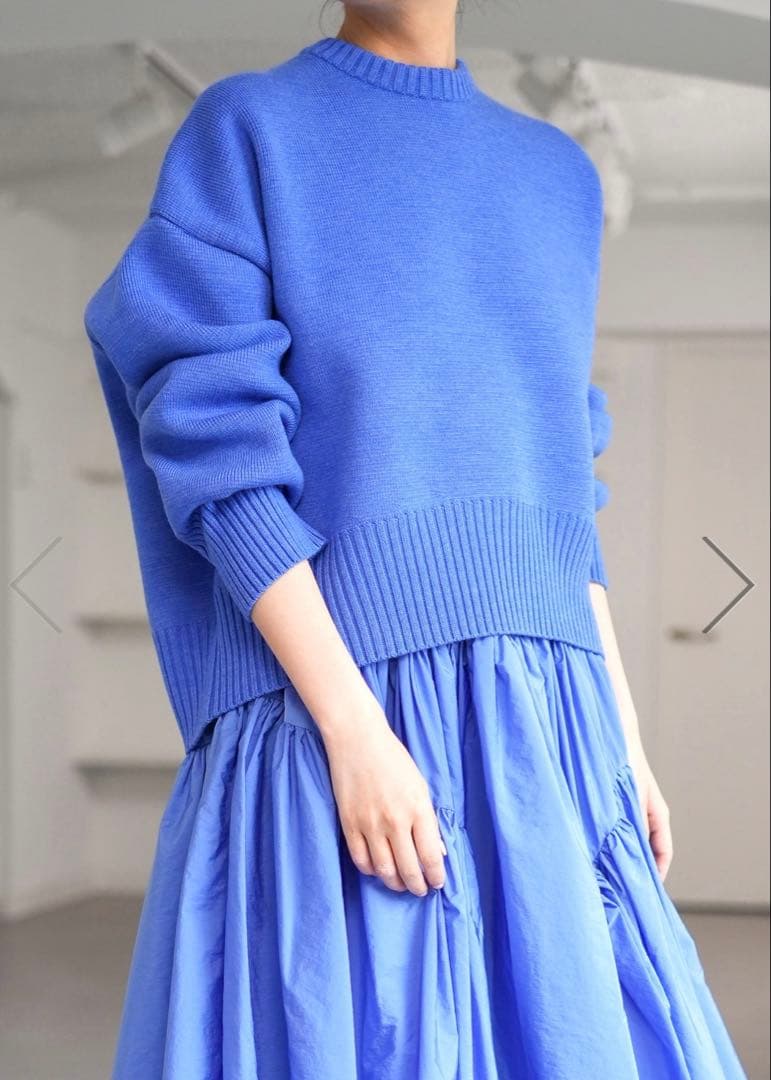 極美品★SHE tokyo Alma シートウキョウ　アルマ　ブルー