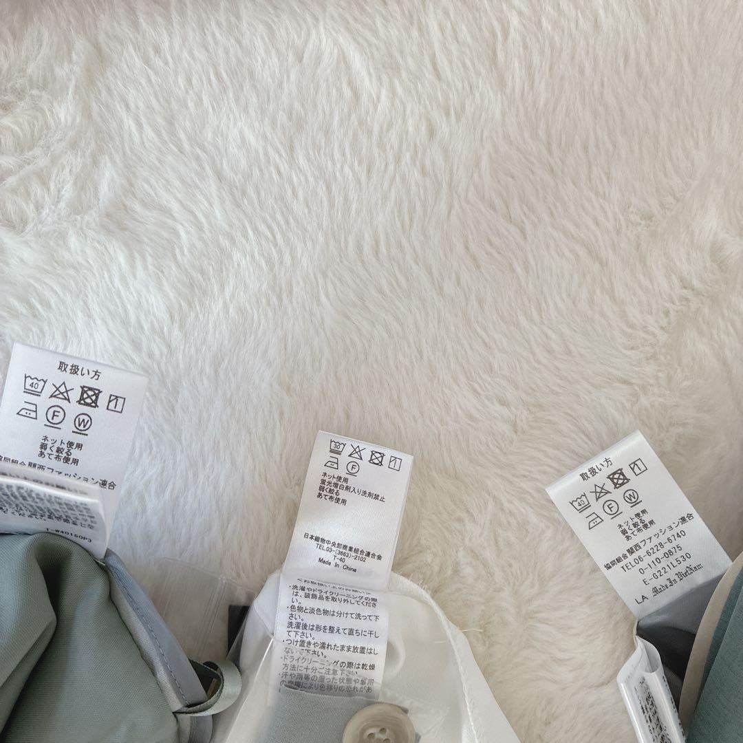 AOKI LES MUES 洗える スーツ セット ジャケット パンツ ブラウス