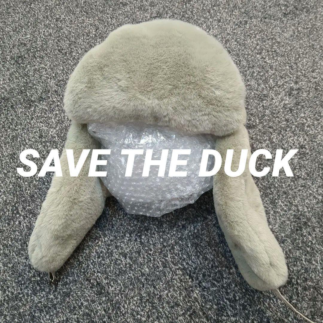 save the duck flight fur cap フライトキャップ