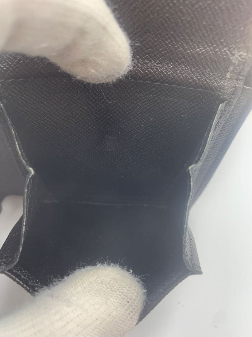 ルイヴィトン ポルトフォイユマルコ ダミエ グラフィット 二つ折り財布