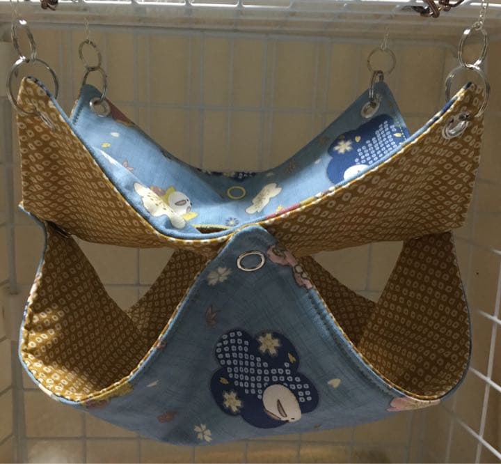 モモンガハウス(うさぎ・和柄)  夏(春・秋)仕様   1900円