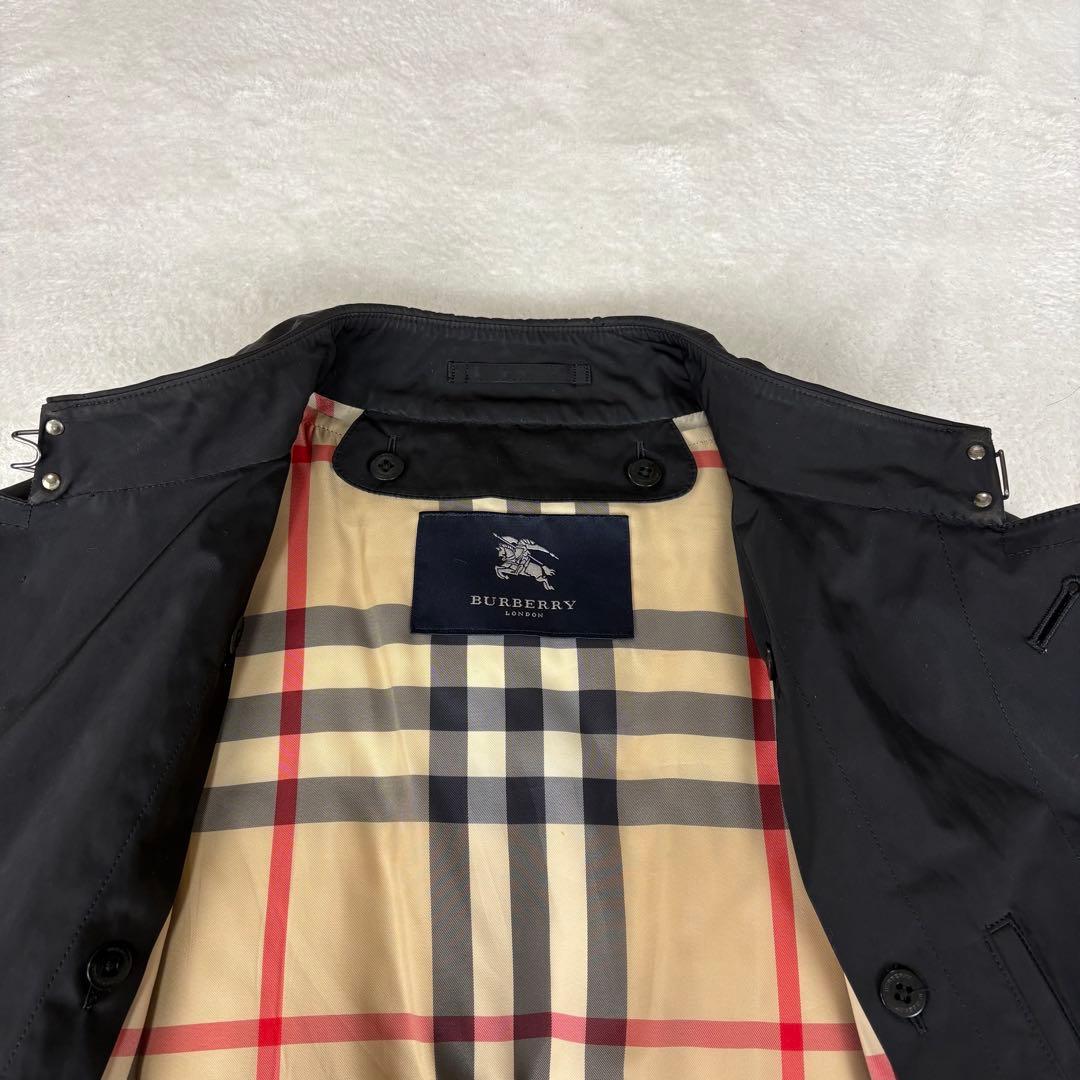 バーバリーロンドン ダウンジャケット メガチェック ライナー