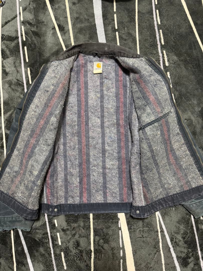 ‼️【ヴィンテージ雰囲気】Carhartt デトロイトジャケット ブラック