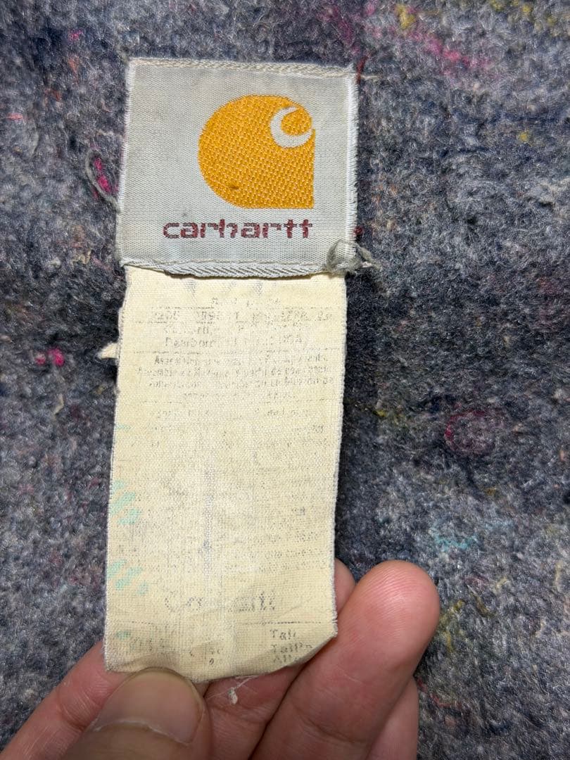 ‼️【ヴィンテージ雰囲気】Carhartt デトロイトジャケット ブラック