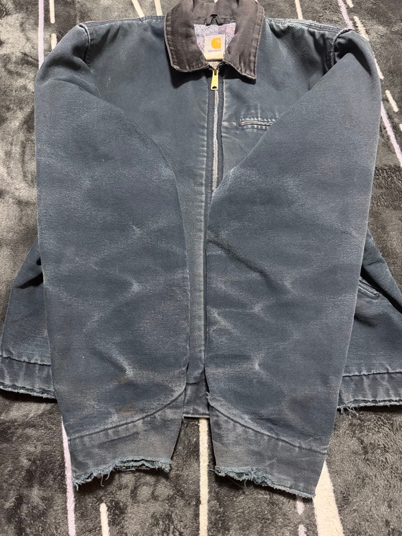 ‼️【ヴィンテージ雰囲気】Carhartt デトロイトジャケット ブラック