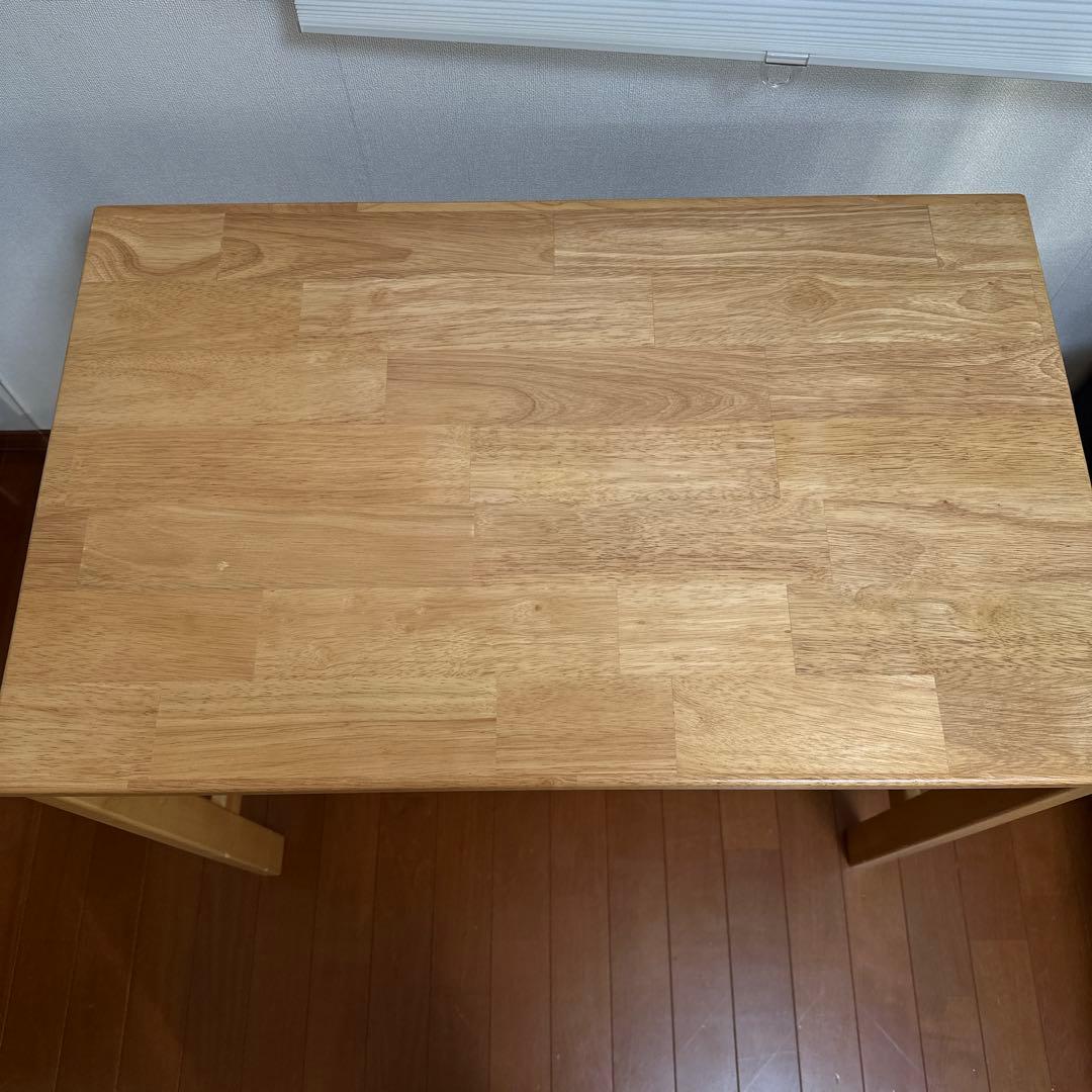 【無印良品】木製コンパクトデスク 約幅80×奥行50×高さ70cm