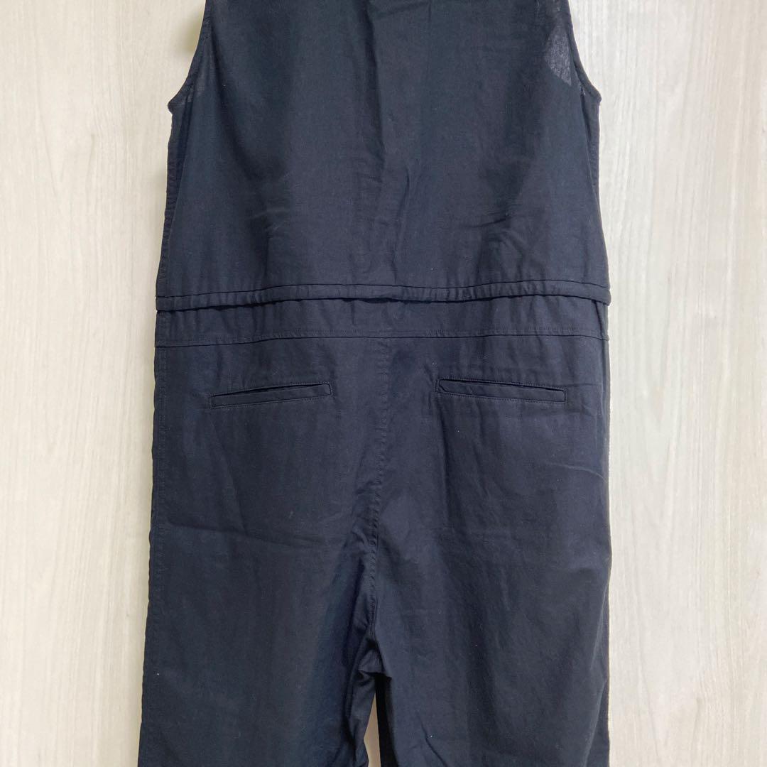 LEMLELANGE ウエストドロスト付きオールインワン ブラック　新品タグ付き