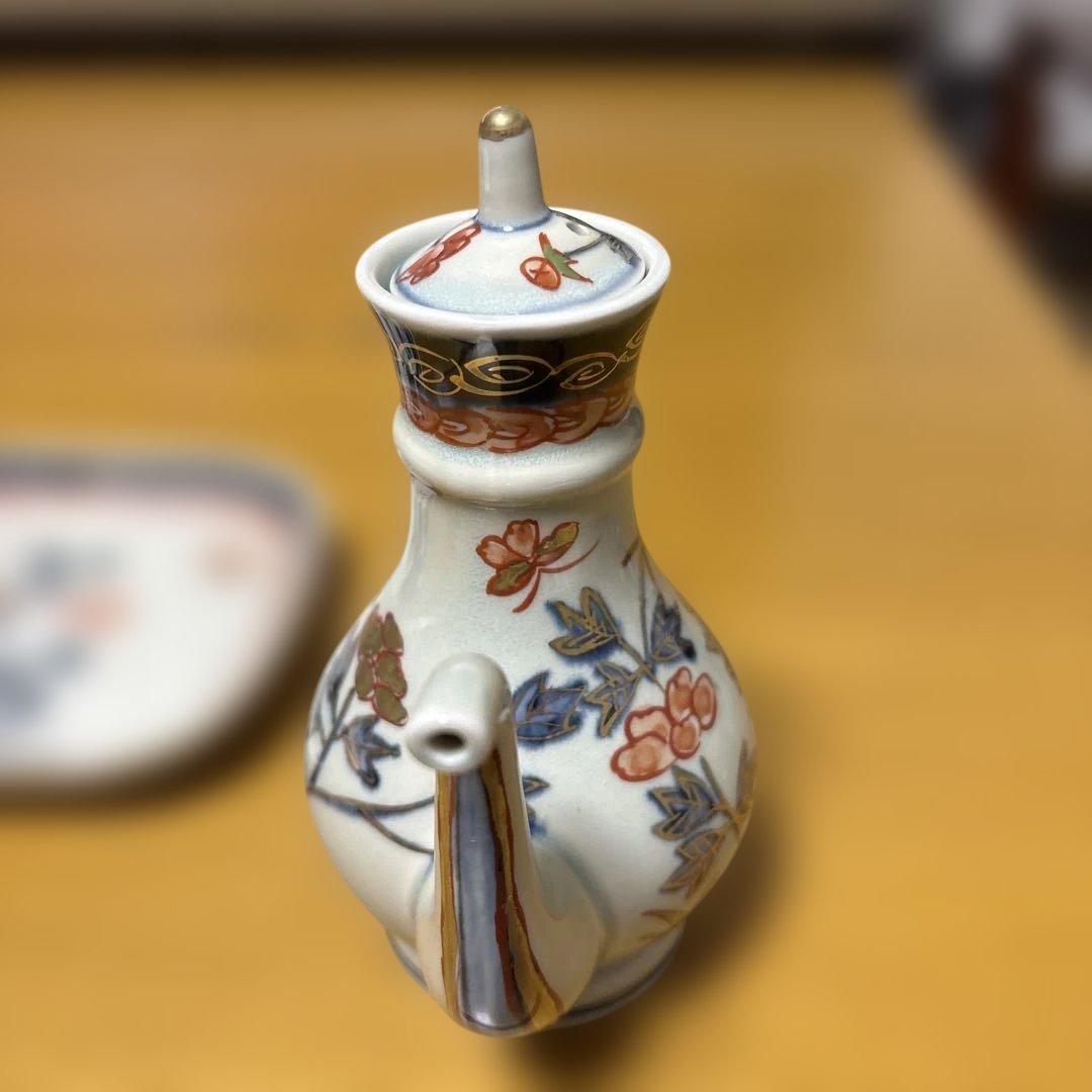 林九郎窯　古伊万里牡丹　調味料揃　新品未使用