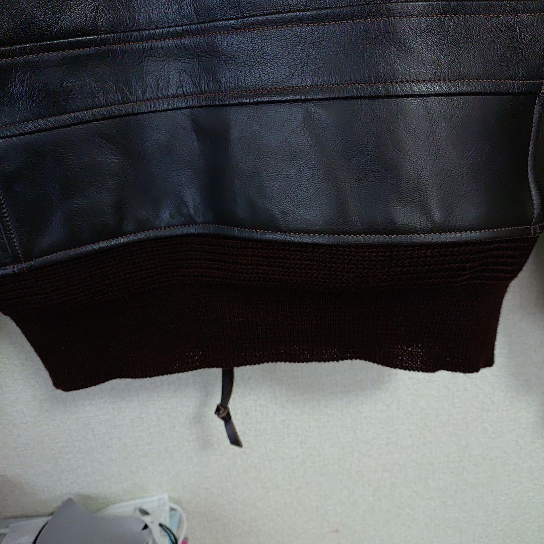 お*ん様 美品バズリクソンズ G-1 ゴートレザージャケット サイズ38