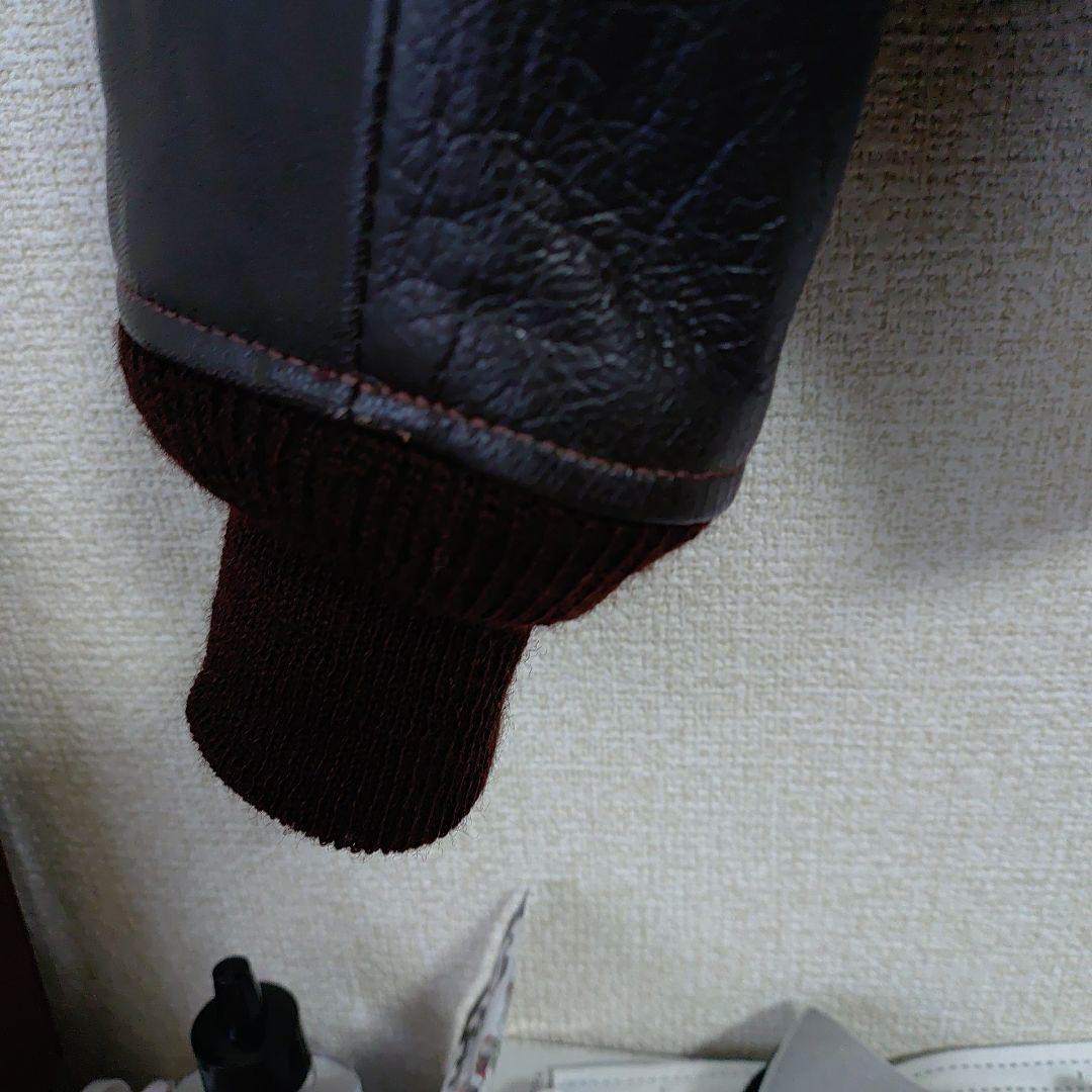 お*ん様 美品バズリクソンズ G-1 ゴートレザージャケット サイズ38