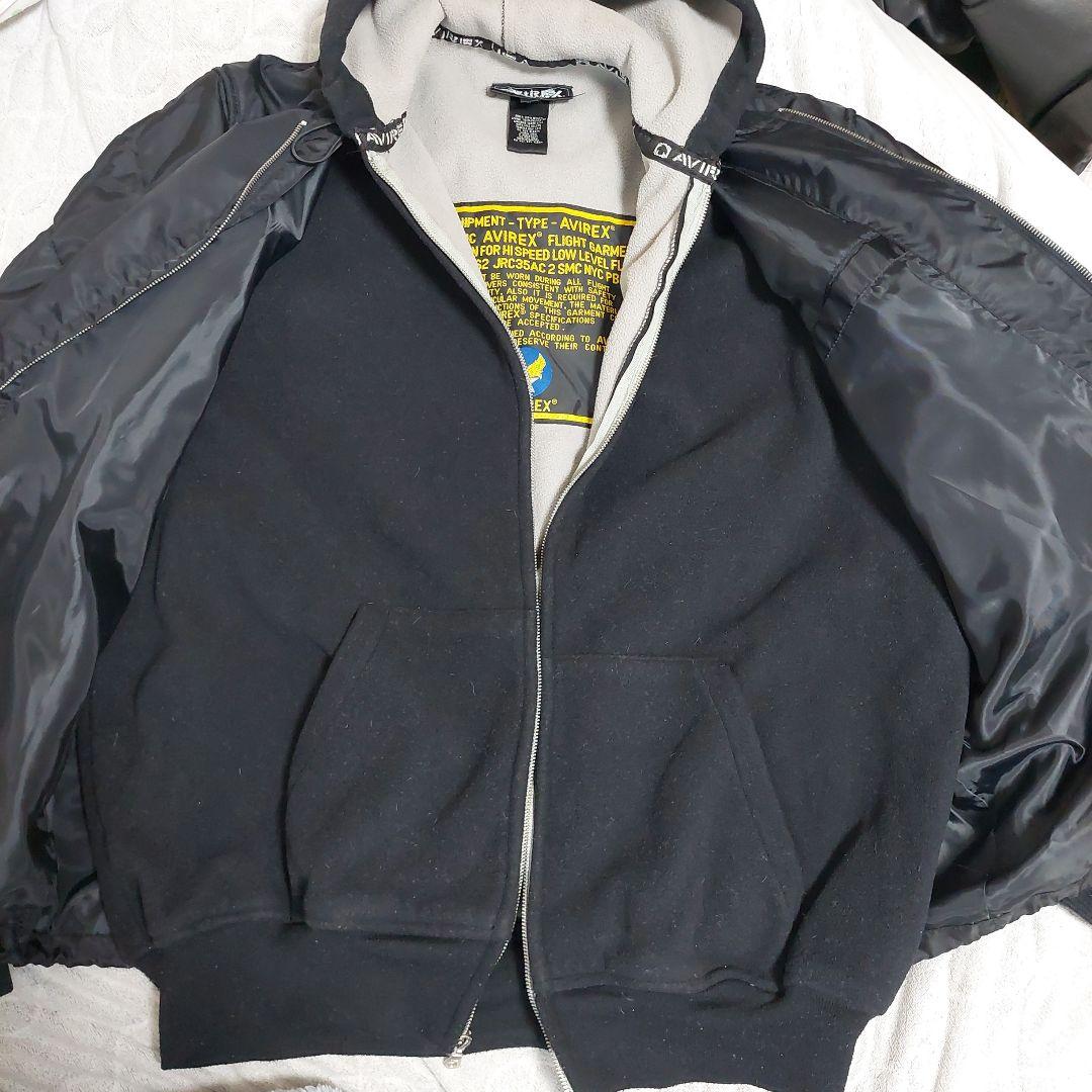 希少レア AVIREX MA-1フライトジャケット ドッキングカスタム L相当