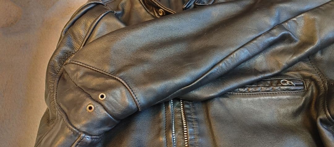 schott★ショット★641★レザーシングルライダースジャケット★40★本革★