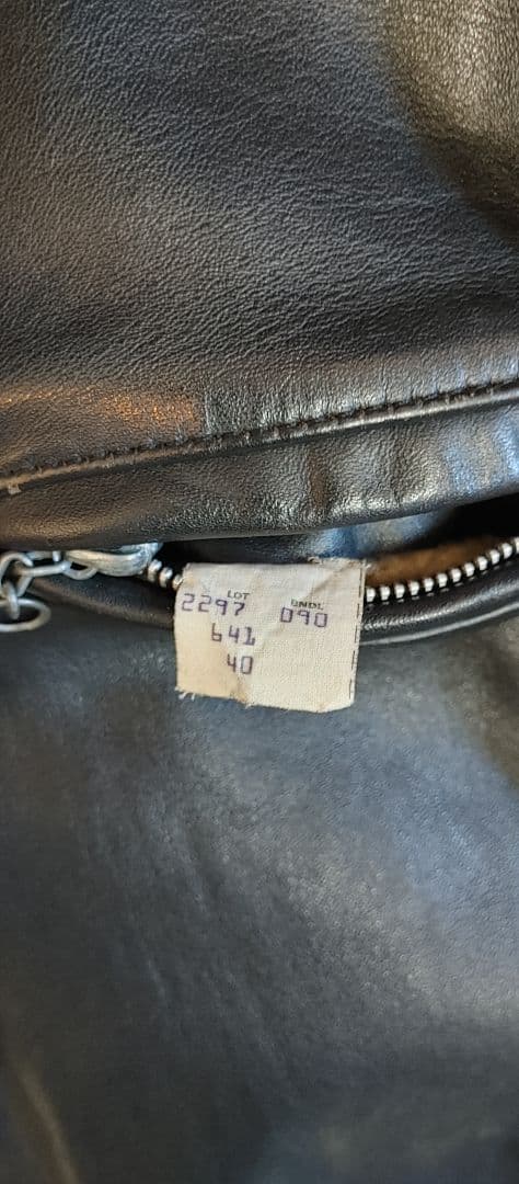 schott★ショット★641★レザーシングルライダースジャケット★40★本革★