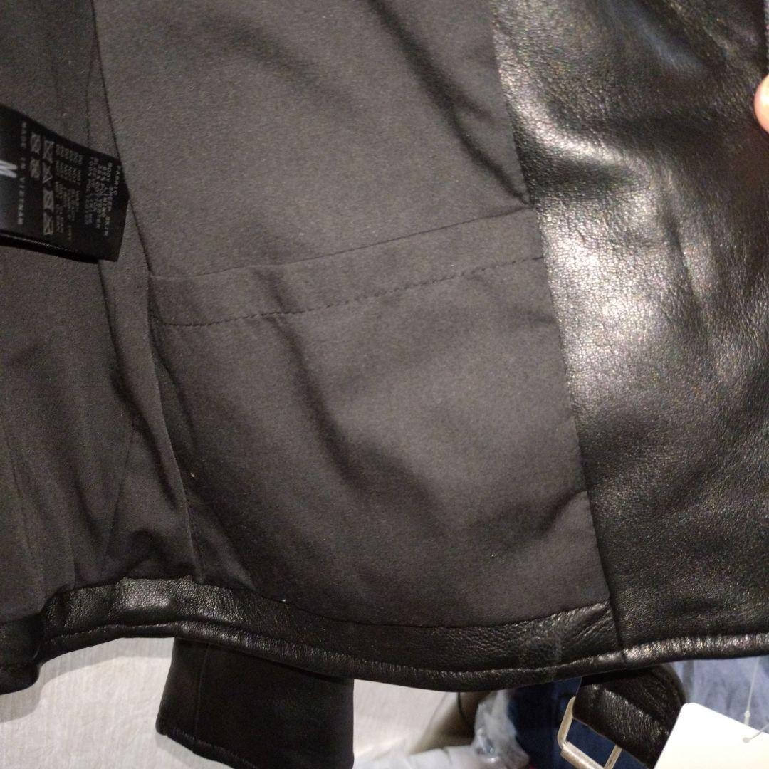 未使用タグ付き　JOURNAL STANDARD 黒 レザージャケット